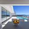 Villa Ultima with sea view, private pool, jacuzzi, gym and sauna