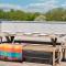 Roof terrace lakeside with access into Spa on a nature reserve Water Garden 9 WG9 - 萨默福德凯恩斯
