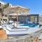 Luxurious Villa Lune with a swimming pool and a fantastic sea and sunset view - Ioulída
