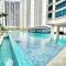 F 1-5 Pax 3bed Cozy Home Studio Trefoil Setia Alam WIFI & TV