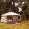 Mongolian yurt sleeping 2+2 with outdoor space - Llanbrynmair