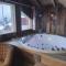 Chalet La Plagne jacuzzi vue top - Montchavin