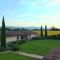 An agritourism complex with views of Assisi