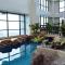 Posh Beds with City View and Pools
