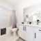 Modern Nordic Escape, 3BR Near WEM & DT, AirCon & Fireplace, Wifi, Sleeps 6!