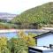 FerienHAUS Marta am Diemelsee im Sauerland mit eigener Sauna, Garten, Terrasse, Balkon und Blick auf den See