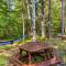 Cozy Manistique Cabin with Deck, Grill and Fire Pit!
