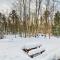 Cozy Manistique Cabin with Deck, Grill and Fire Pit!
