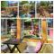 Chalet et mobil homes dans la montagne au Camping les Sapins