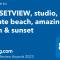 SUNSETVIEW, studio, private beach, amazing swim & sunset - Haapiti