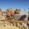 La Luna Azul - Privacy in the Boulders with Hot Tub & Fire Pit home - Joshua Tree