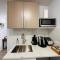 Romantic Studio with Kitchen & AC & BBQ & a Huge Balcony 164