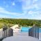 Villa Volare Cantare with 2 br, a heated pool and panoramic view near Buje, Istra
