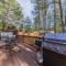 Rustic Ruidoso Log Cabin with Hot Tub and Deck! - 鲁伊多索