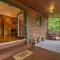 Peak-a-Blue Cabin - Watch Movies from Hot Tub, Mountain View, Bigfoot Bunker Game Room, Fire Pit, Oversized Deck, Screened-in Porch