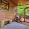 Peak-a-Blue Cabin - Watch Movies from Hot Tub, Mountain View, Bigfoot Bunker Game Room, Fire Pit, Oversized Deck, Screened-in Porch