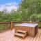 Peak-a-Blue Cabin - Watch Movies from Hot Tub, Mountain View, Bigfoot Bunker Game Room, Fire Pit, Oversized Deck, Screened-in Porch
