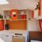 small retro caravan - Leek
