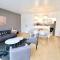 Bel apt 6 pers, 2 chambres avec balcon et parking