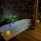 Dôl Swynol Glamping Luxury cabin with outdoor bath