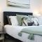 BoHo Modern Retreat King Bed,Fireplace,Disney