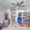 Near Woodland Lake Park Cabin with Serene Deck!
