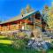 Timber house with private beach and boat including.