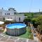 Trullo Cittadino with above-ground pool in Cisternino