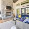 Broken Bow Cabin Luxe Outdoor Area and Hot Tub