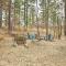 Broken Bow Cabin Luxe Outdoor Area and Hot Tub