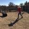Hobbit Treehouse with waterfall on the Brazos River! 350 acres! Tubing! Petting zoo! - وذرفورد