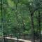 Hobbit Treehouse with waterfall on the Brazos River! 350 acres! Tubing! Petting zoo!