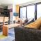 Penthouse 3-bedroom apartment, mountain views, large terrasse, piste access