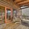 Mtn-View Cabin Deck, Grill and Fire Pit in Franklin