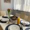 Modern two bedroom flat with balcony