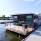 Bild Hausboot Fjord Aries mit Dachterrasse in Schleswig