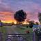 Hopgarden Glamping and camping - Luxury furnished Bell tents & Shepherd huts plus camp field to pitch your own tents