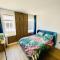 New studio flat overlooking city centre