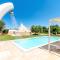 Trullo Zese con Piscina Privata - 圣米凯莱萨伦蒂诺
