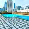 SelfCheckIn Omni Tower Sukhumvit4 NaNa Asoke BTS MRT Hispeed WiFi Pool&Gym - 曼谷