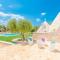 Trullo Zese con Piscina Privata - 圣米凯莱萨伦蒂诺