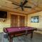 Pool and Game Room in Stunning Mountain Cabin