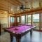 Pool and Game Room in Stunning Mountain Cabin - Pigeon Forge