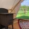 Home Farm Radnage Glamping Bell Tent 5, with Log Burner and Fire Pit