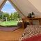 Home Farm Radnage Glamping Bell Tent 8, with Log Burner and Fire Pit - High Wycombe