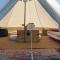 Home Farm Radnage Glamping Bell Tent 1, with Log Burner and Fire Pit