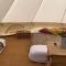 Home Farm Radnage Glamping Bell Tent 6, with Log Burner and Fire Pit