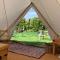 Home Farm Radnage Glamping Bell Tent 6, with Log Burner and Fire Pit
