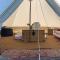 Home Farm Radnage Glamping Bell Tent 7, with Log Burner and Fire Pit - High Wycombe