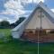 Home Farm Radnage Glamping Bell Tent 8, with Log Burner and Fire Pit - High Wycombe